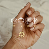 Fait pour vous | Collier monogramme personnalisé
