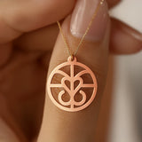 Fait pour vous | Collier monogramme personnalisé