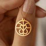 Fait pour vous | Collier monogramme personnalisé