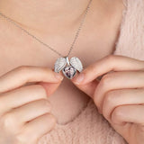 Collier photo Ailes d'Amour