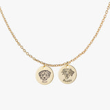 Collier Visage d'Animal