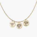 Collier Visage d'Animal