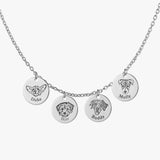 Collier Visage d'Animal