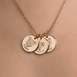 Collier Visage d'Animal