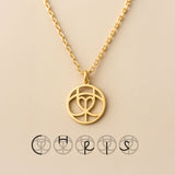 Fait pour vous | Collier monogramme personnalisé