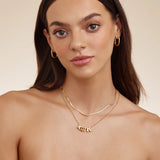 Collier personnalisé avec prénom Bubble