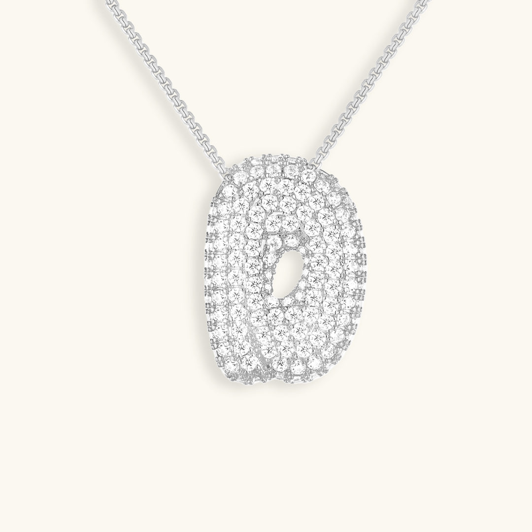 Zara Initial Diamond Necklace