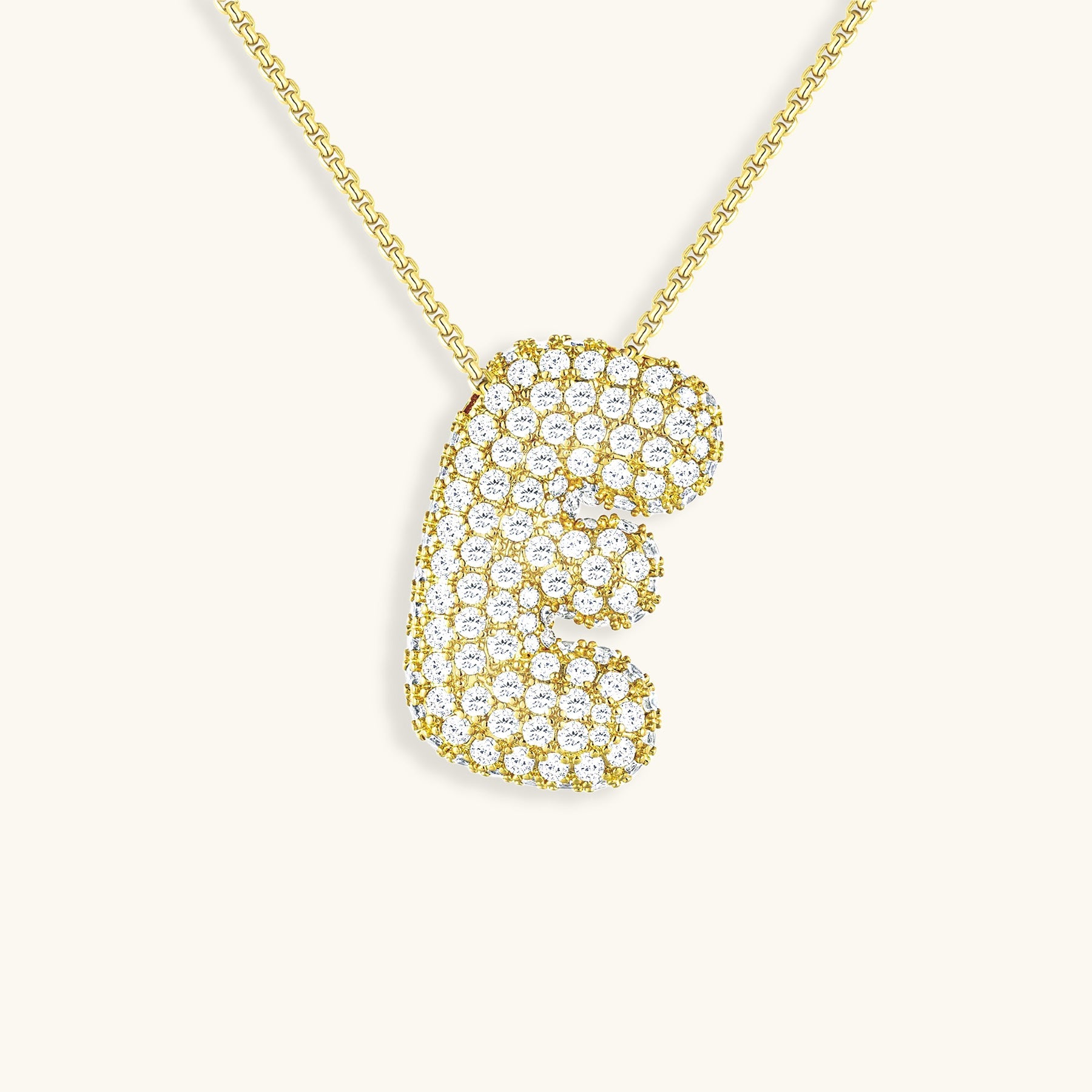 Zara Initial Diamond Necklace