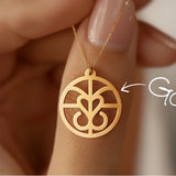 Fait pour vous | Collier monogramme personnalisé