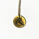Collier gravé Steed