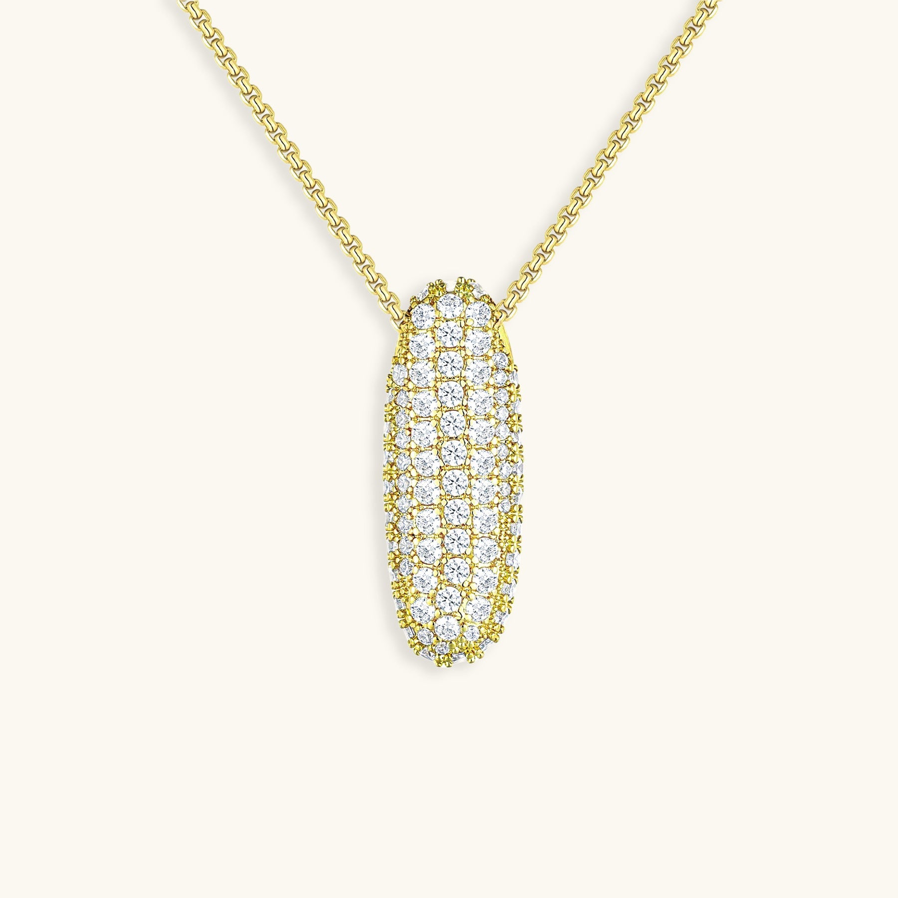 Zara Initial Diamond Necklace