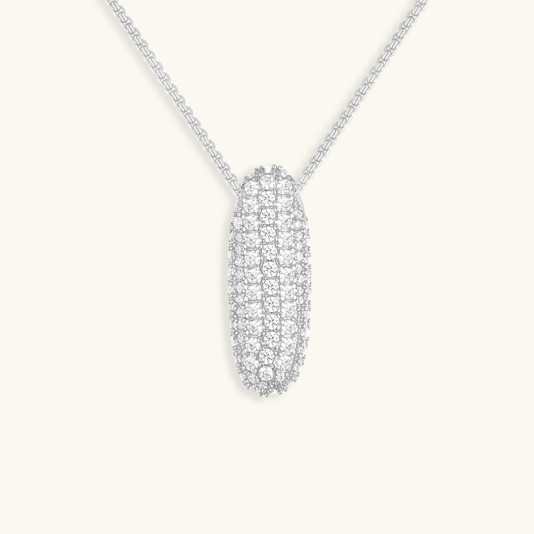 Zara Initial Diamond Necklace