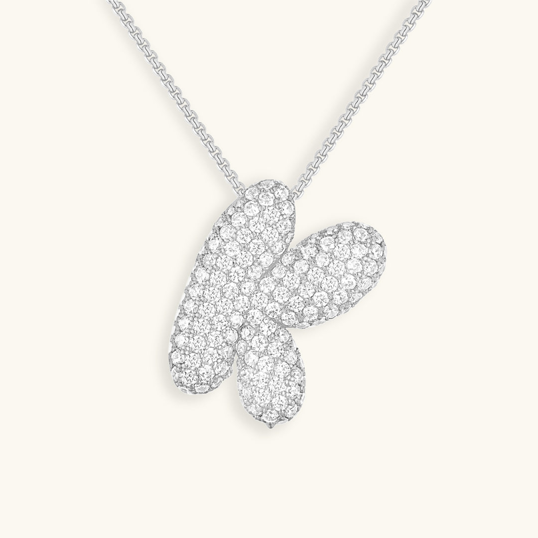 Zara Initial Diamond Necklace