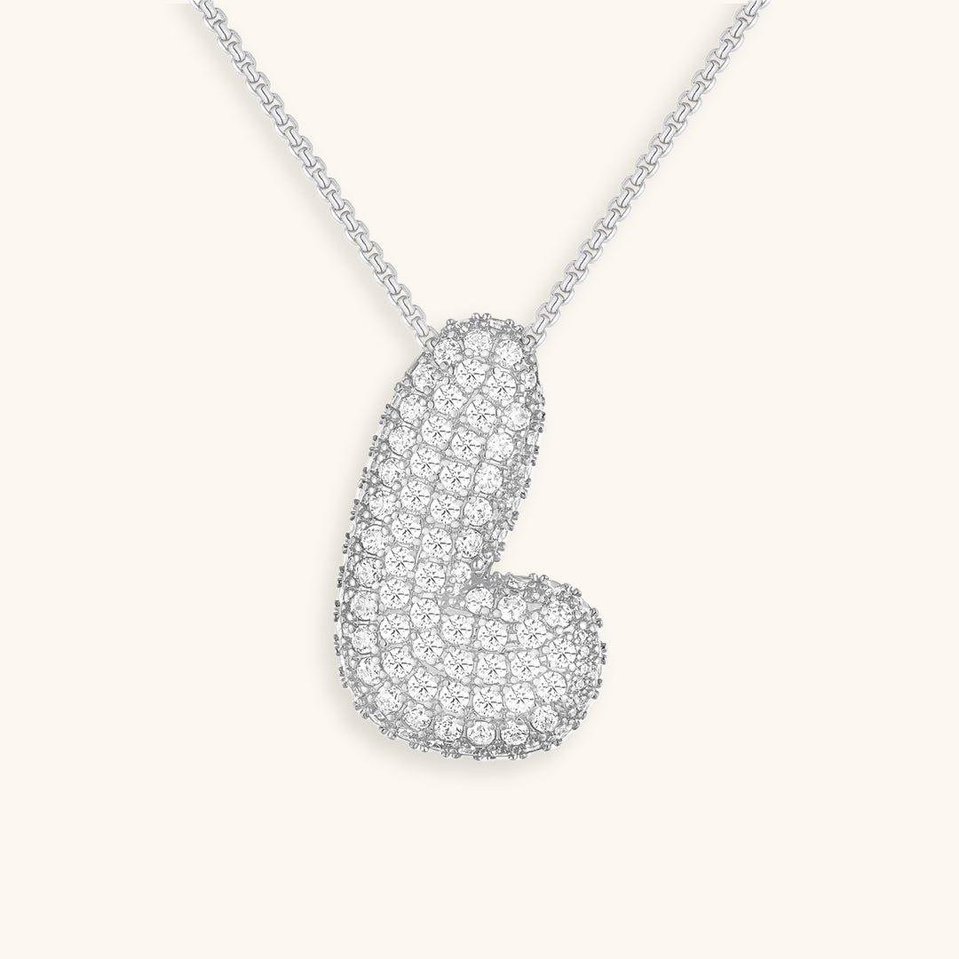 Zara Initial Diamond Necklace