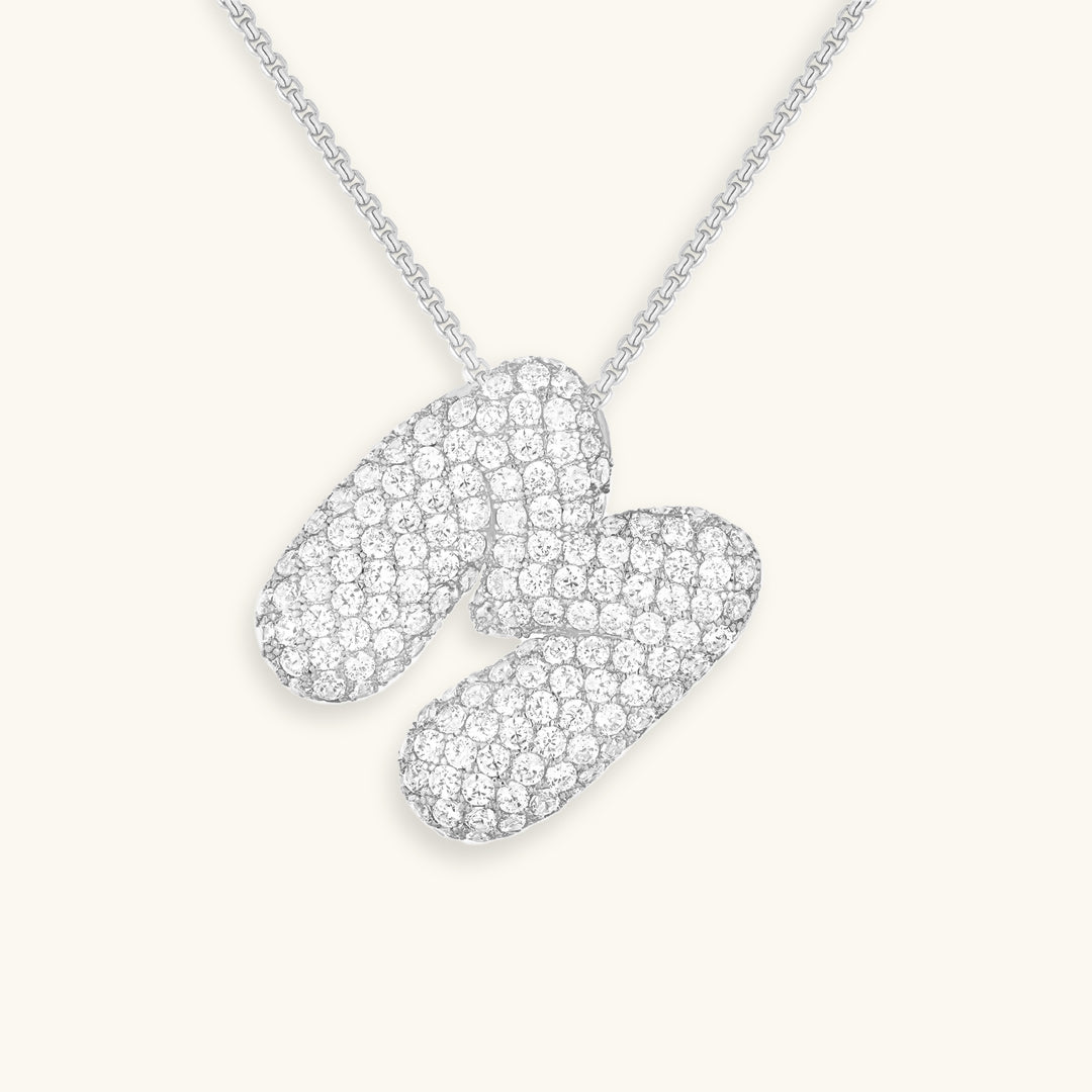 Zara Initial Diamond Necklace
