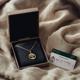 Fait pour vous | Collier monogramme personnalisé