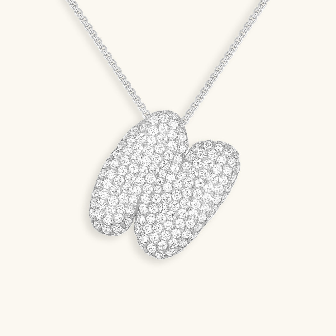 Zara Initial Diamond Necklace