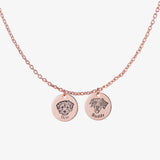 Collier Visage d'Animal