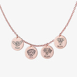 Collier Visage d'Animal