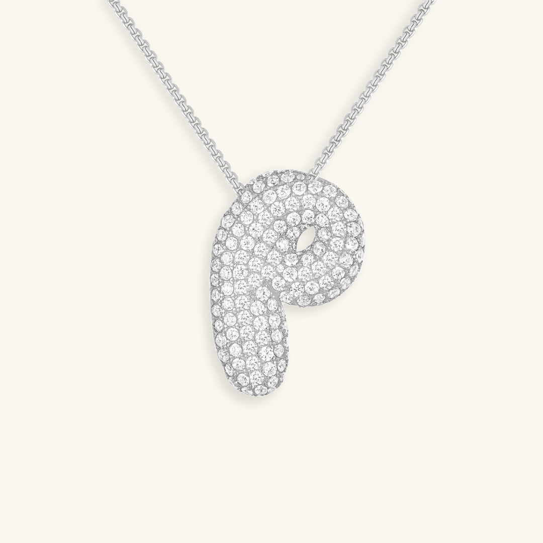 Zara Initial Diamond Necklace