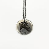 Collier gravé Steed