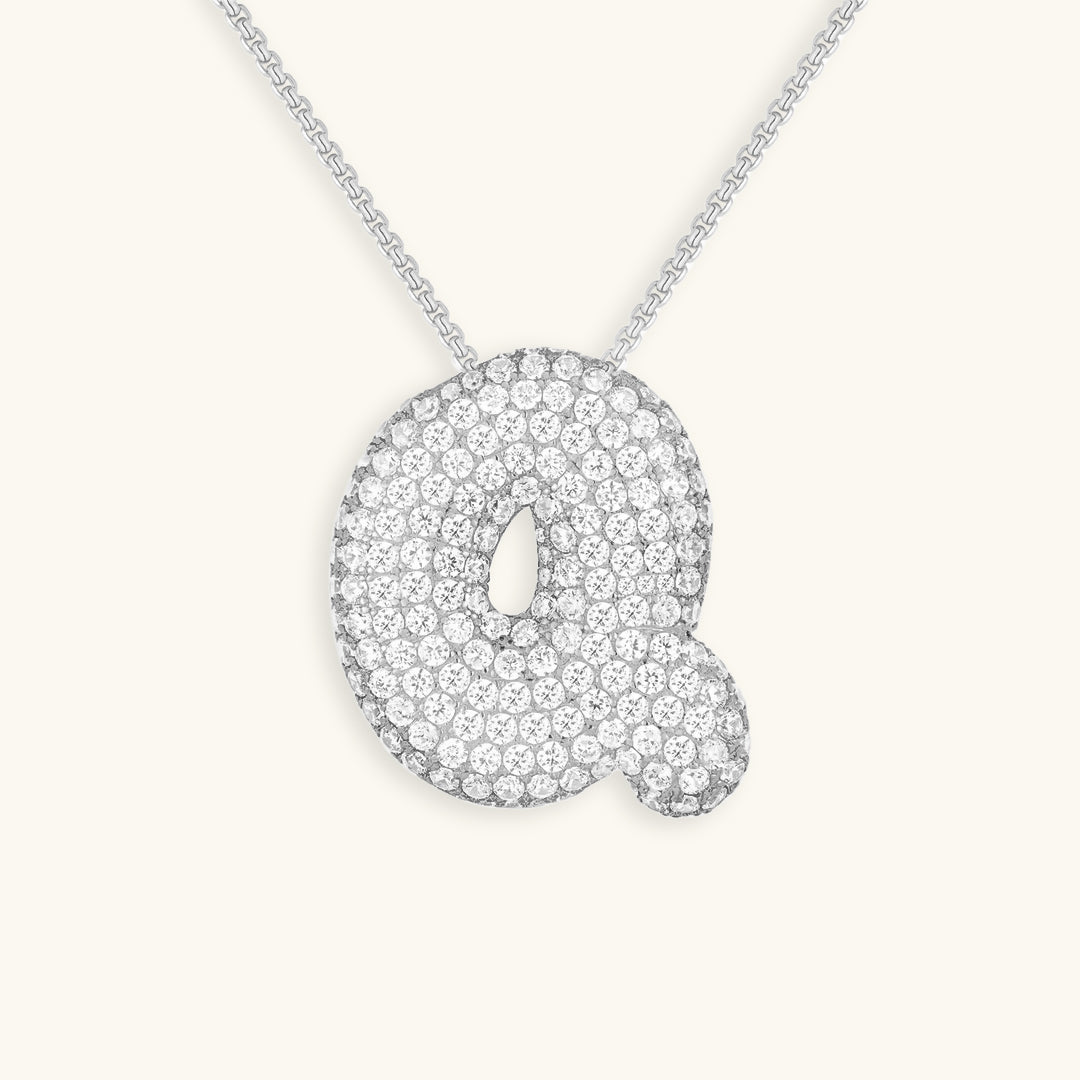 Zara Initial Diamond Necklace