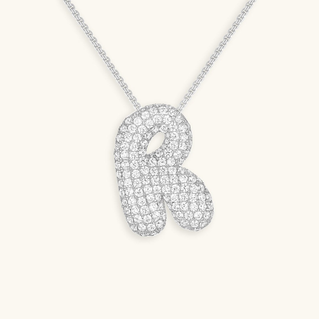 Zara Initial Diamond Necklace