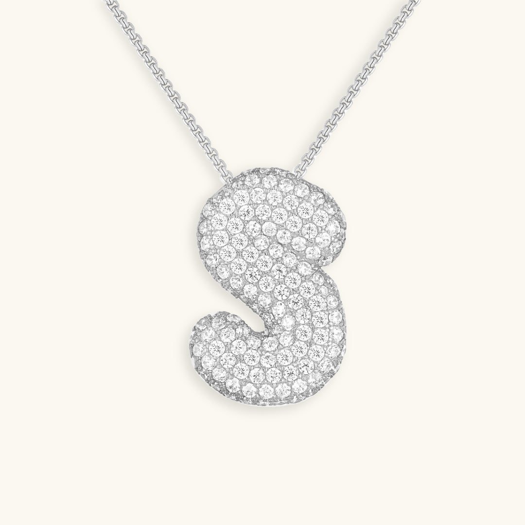 Zara Initial Diamond Necklace