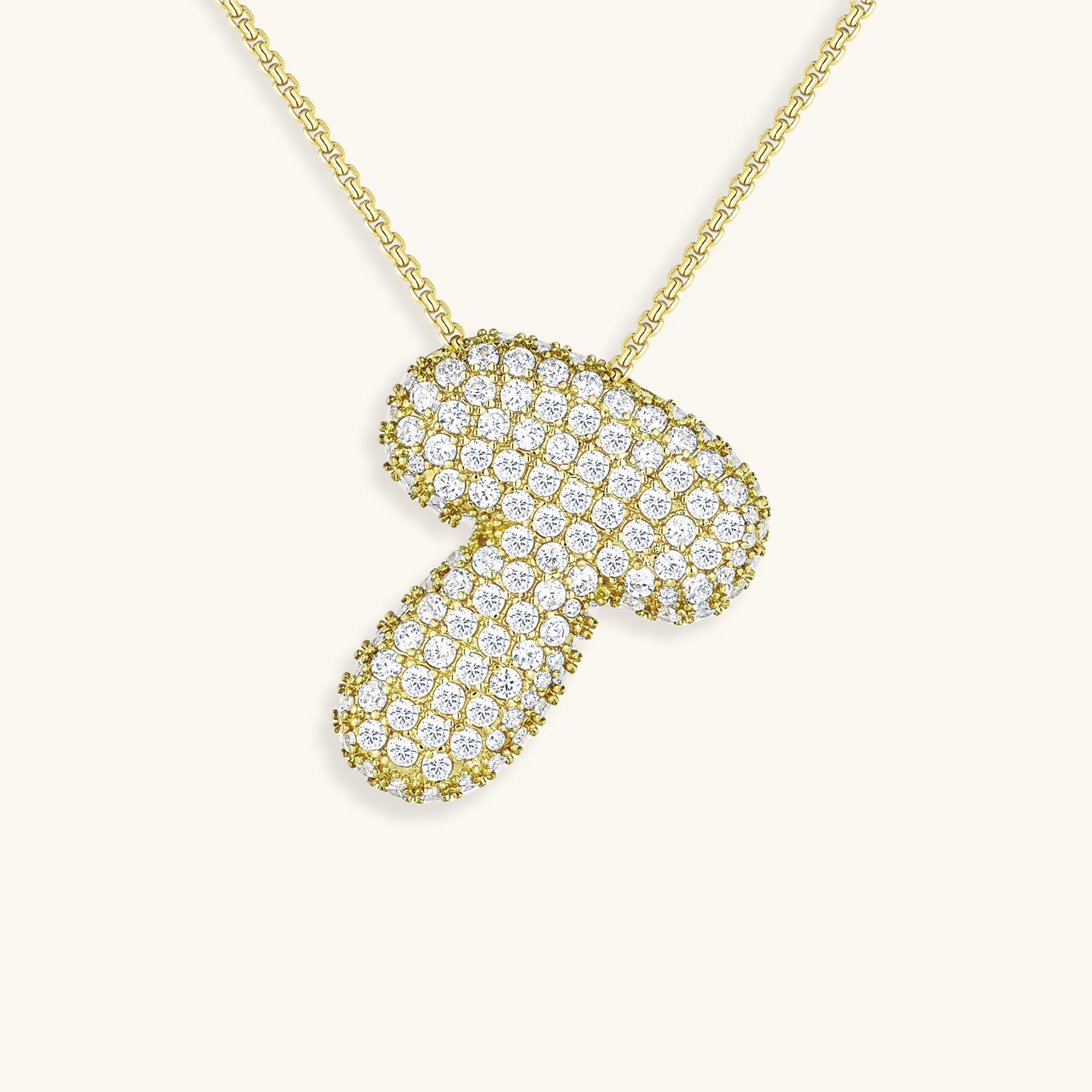Zara Initial Diamond Necklace