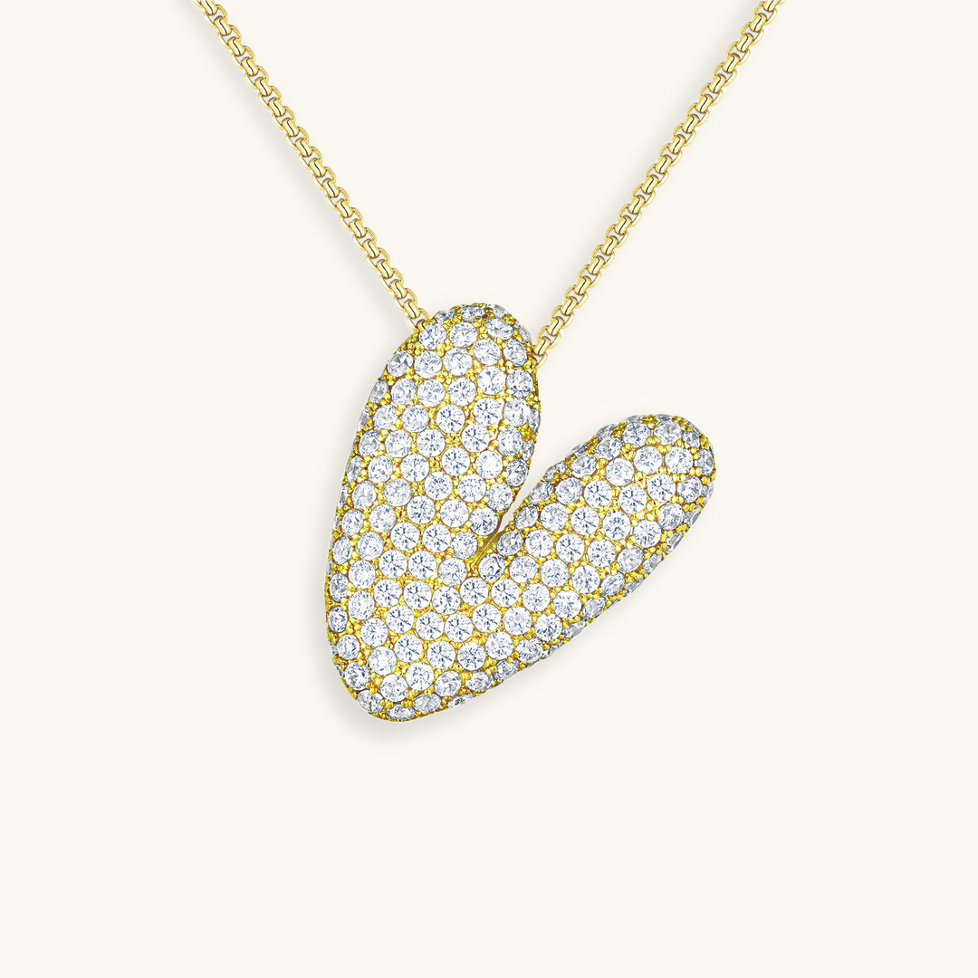 Zara Initial Diamond Necklace