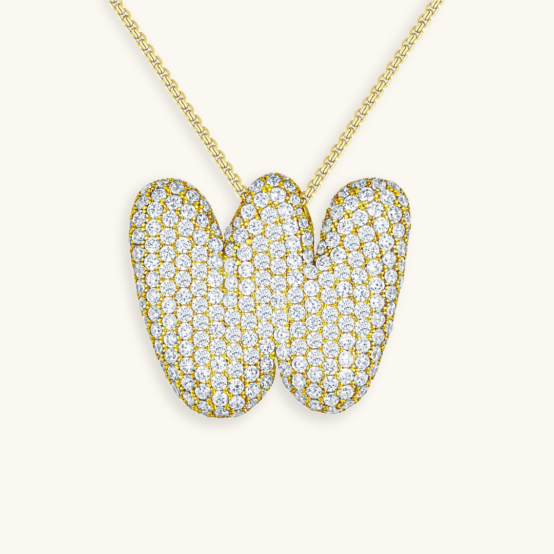 Zara Initial Diamond Necklace