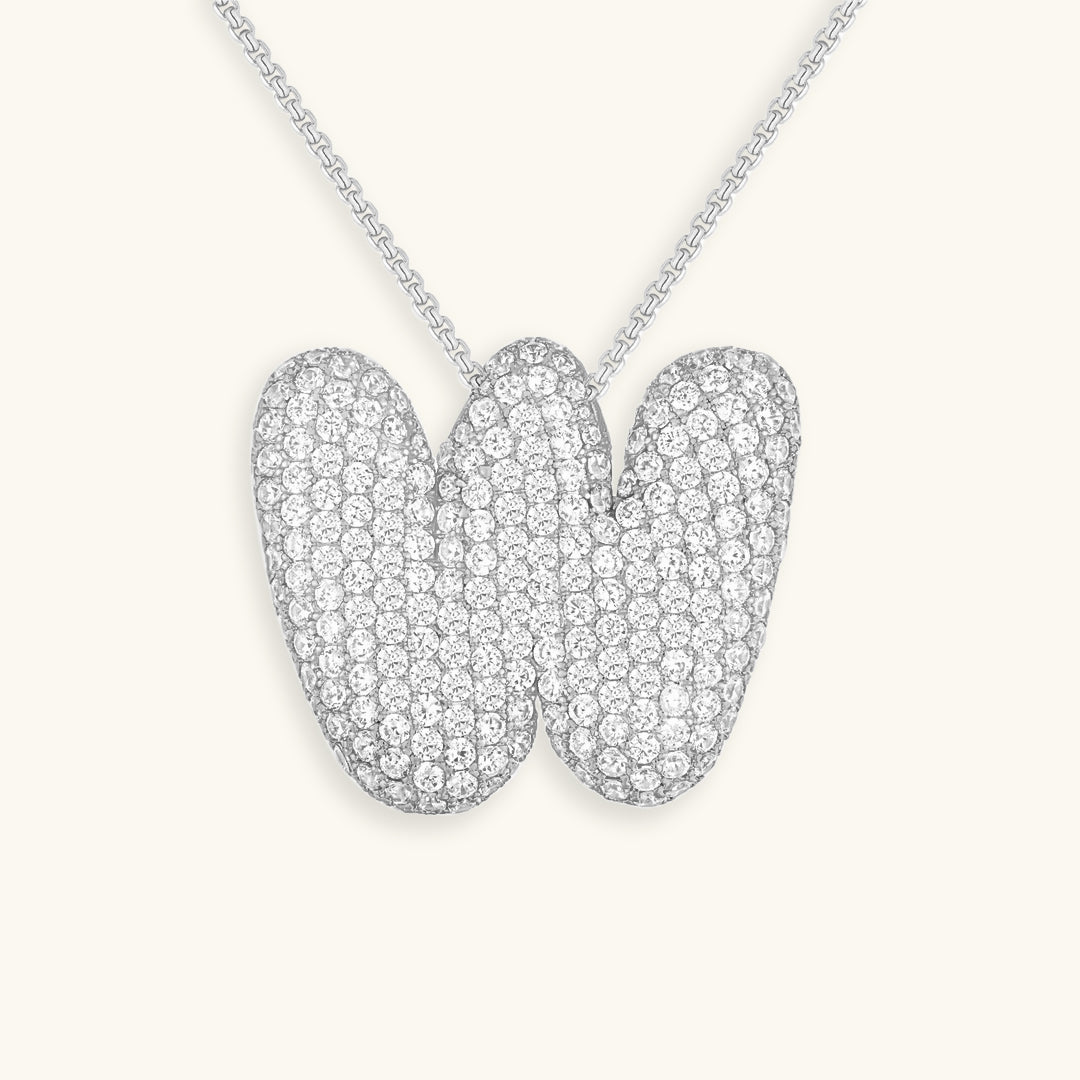 Zara Initial Diamond Necklace