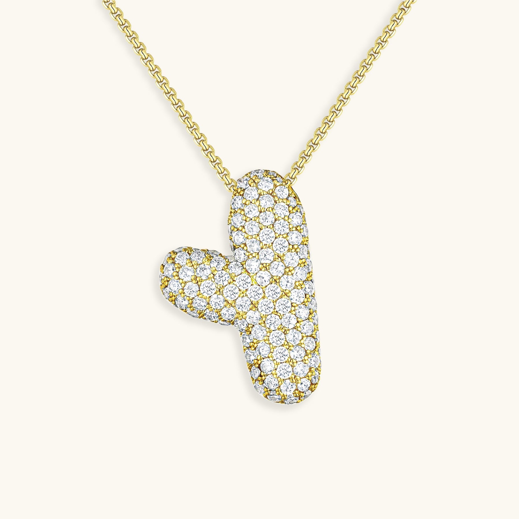 Zara Initial Diamond Necklace
