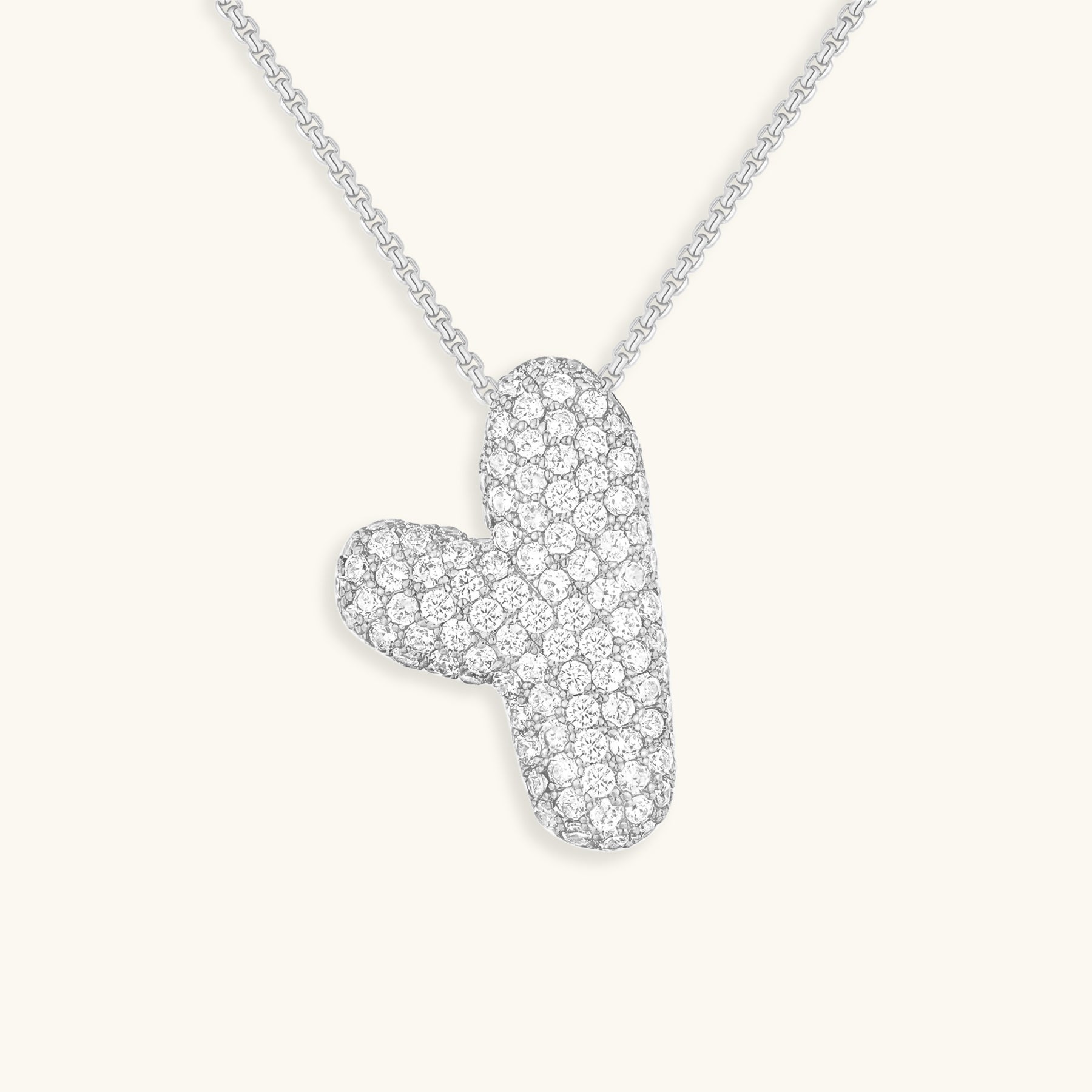 Zara Initial Diamond Necklace
