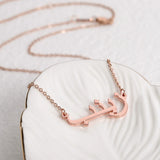 Collier en or personnalisé