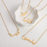 Collier en or personnalisé