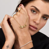 Collier personnalisé avec prénom Bubble