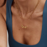 Collier personnalisé avec prénom Bubble