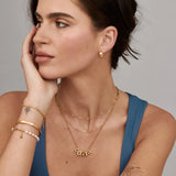Collier personnalisé avec prénom Bubble
