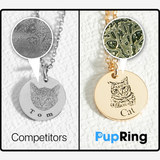 Collier Visage d'Animal